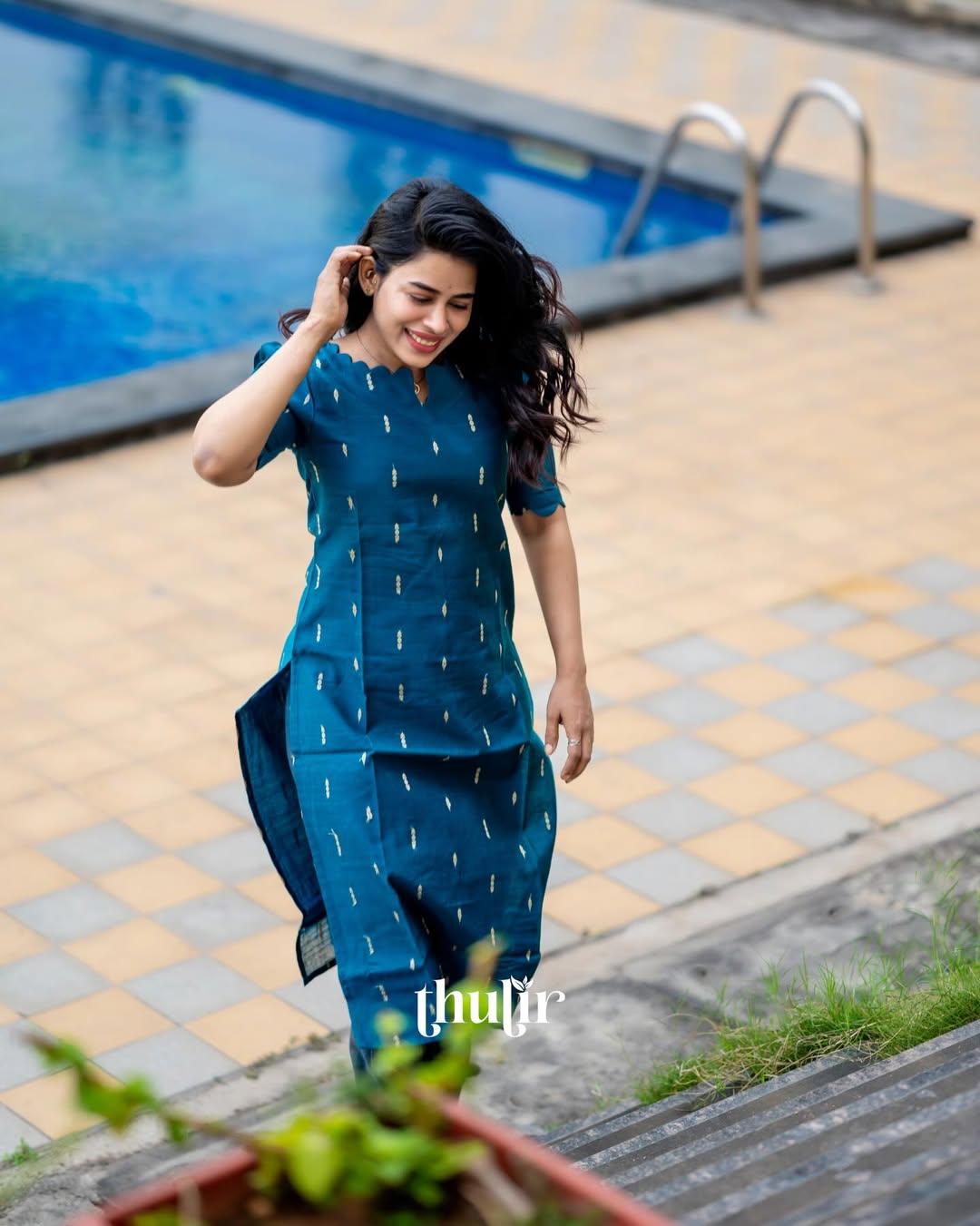Deep Teal Ethnic Kurta